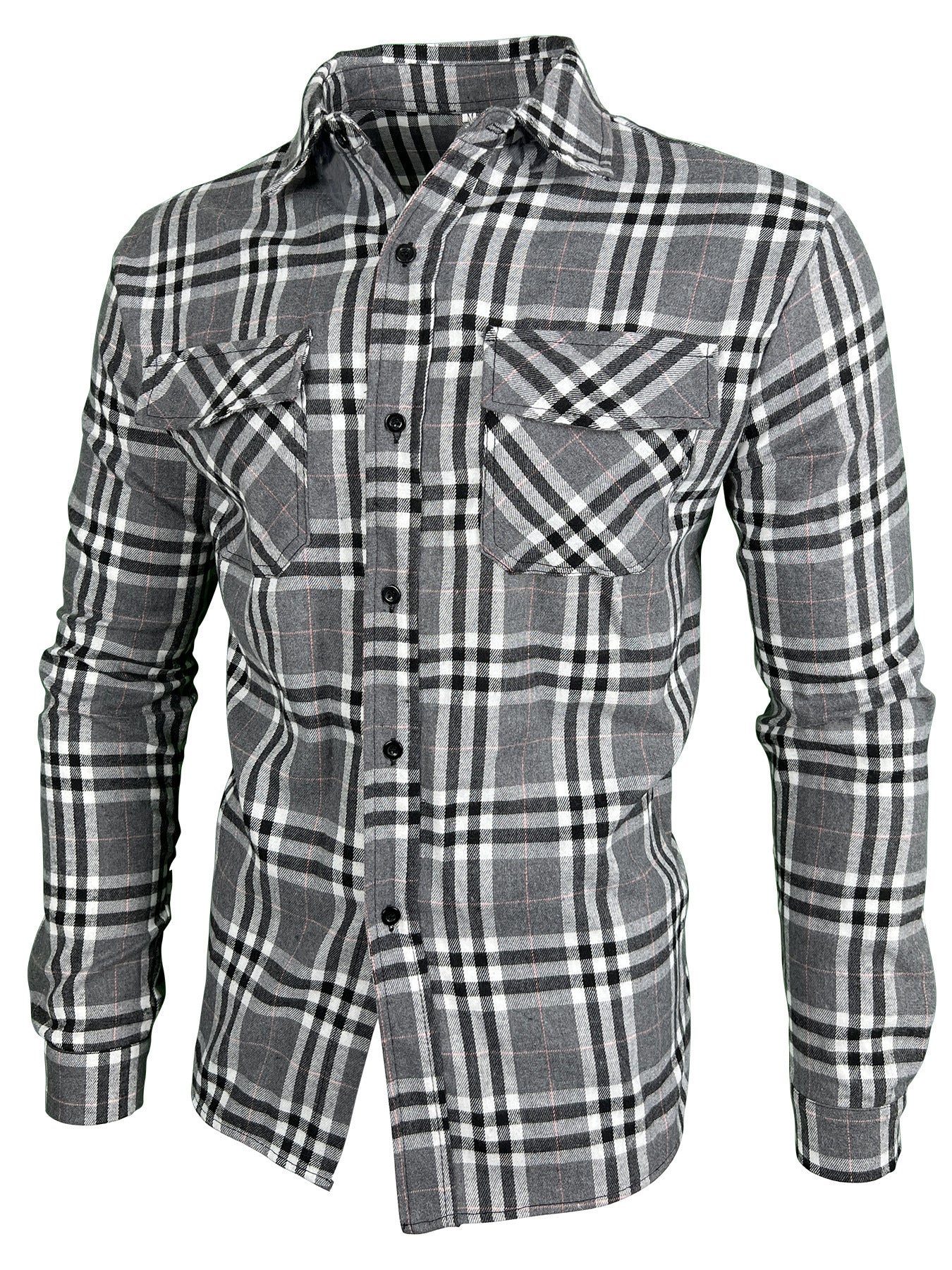 Cool Long Sleeve Lapel Shirt Fashion Plaid